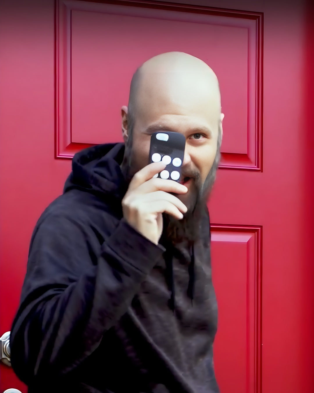 Sam from the Blind Life showing his Hable One