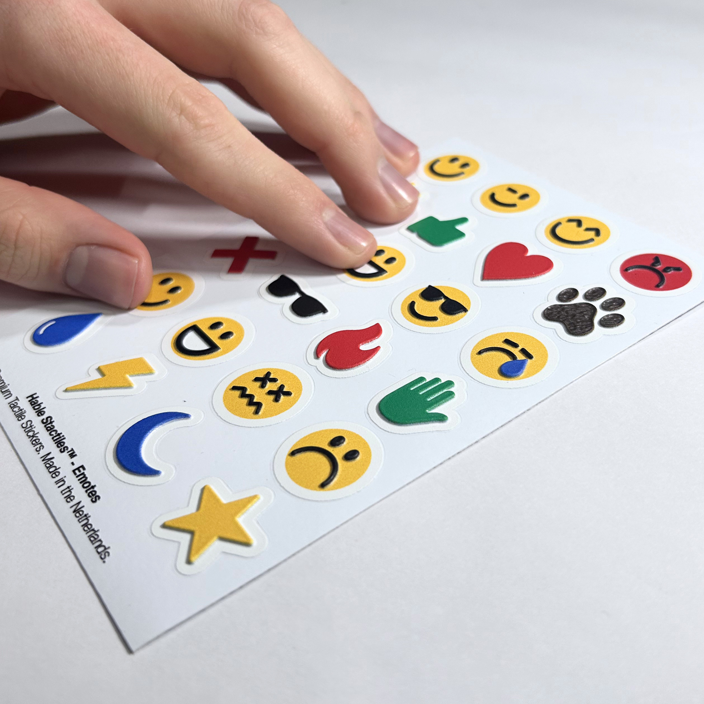 Stactiles Launch Today: Unique, High Quality Tactile Stickers for a mo