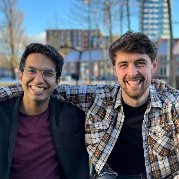 Freek van Welsenis and Ayushman Talwar together