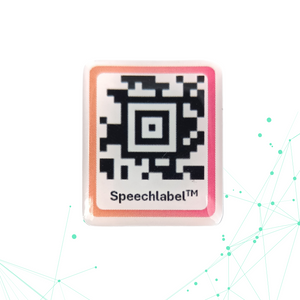 Premium Epoxy Sticker (Barcode) | Speechlabel