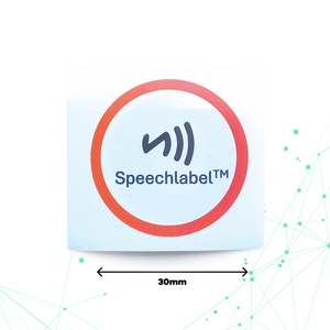 Touch Sticker Labels (NFC) | Speechlabel™ (International)